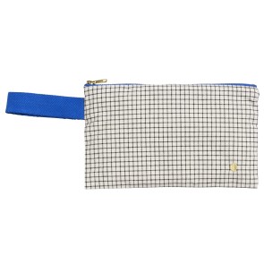 POUCH LA CERISE STYLO BLEU 24x14 ORGANIC COTTON