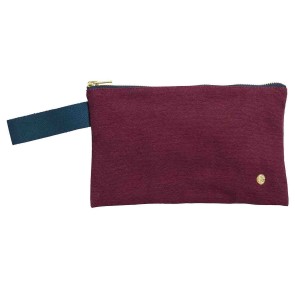 POUCH LA CERISE IONA WINE  14x24 ORGANIC COTTON