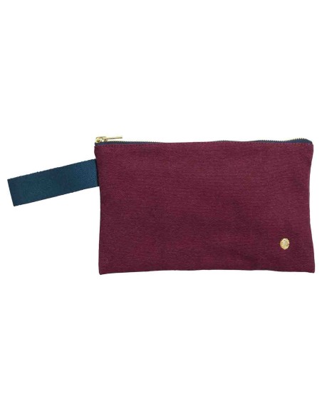 POUCH LA CERISE IONA WINE  14x24 ORGANIC COTTON