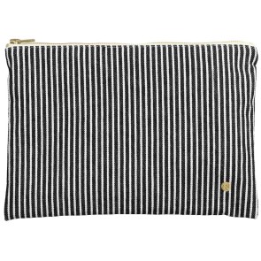 POUCH LA CERISE BASILE CAVIAR 28X19 ORGANIC COTTON