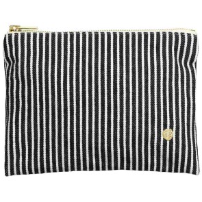 POUCH LA CERISE BASILE CAVIAR 19X14 100% ORGANIC COTTON