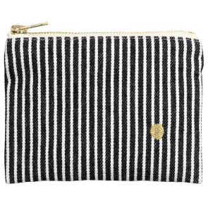 POUCH LA CERISE BASILE CAVIAR 14X10.50 ORGANIC COTTON