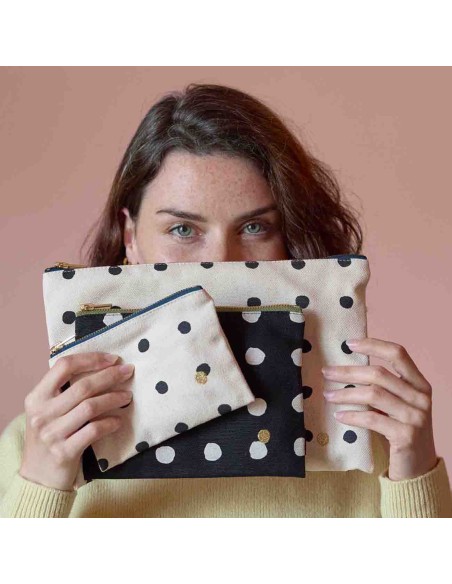 POUCH LA CERISE MIO 28X19 ORGANIC COTTON