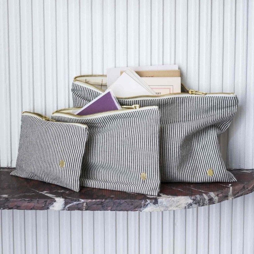 POUCH LA CERISE FINETTE CAVIAR 19X14...