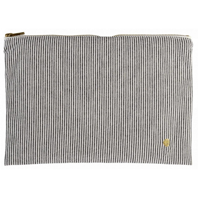 POUCH LA CERISE FINETTE CAVIAR 28X19 100% ORGANIC COTTON
