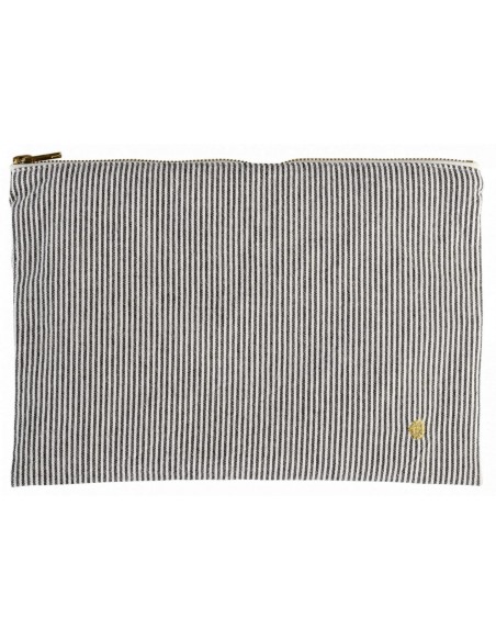 POUCH LA CERISE FINETTE CAVIAR 28X19 100% ORGANIC COTTON