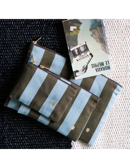 ΘΗΚΗ LA CERISE RITA ΠΡΑΣΙΝΟ 19x14 ΑΠΟ ΟΡΓΑΝΙΚΟ ΒΑΜΒΑΚΙ