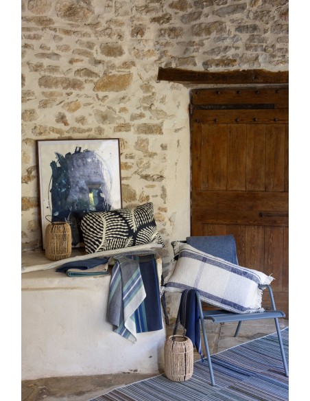 KITCHEN TOWEL WINKLER YUNA MARINE/NATUREL 50x70 100% COTTON