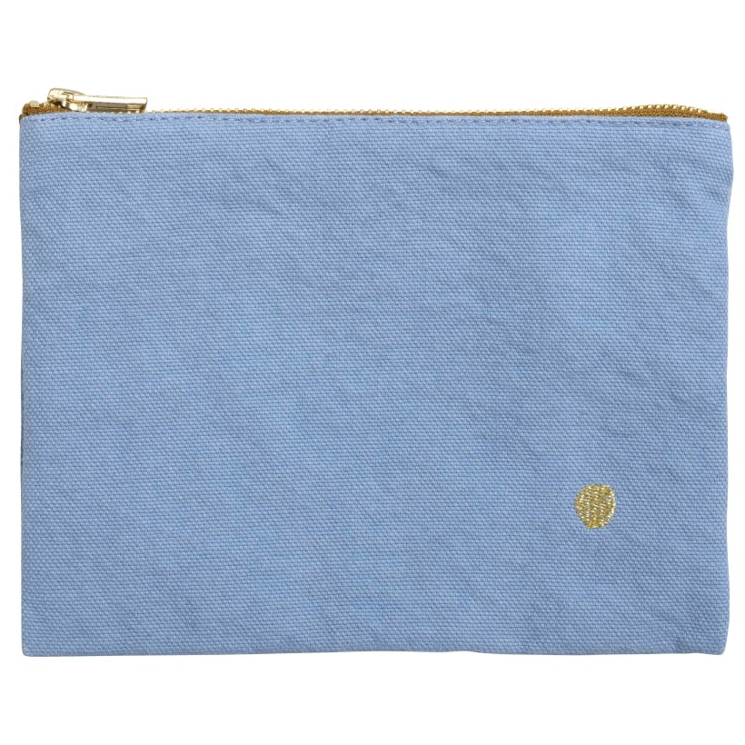 POUCH LA CERISE IONA BLUETIFUL 28X19 ORGANIC COTTON