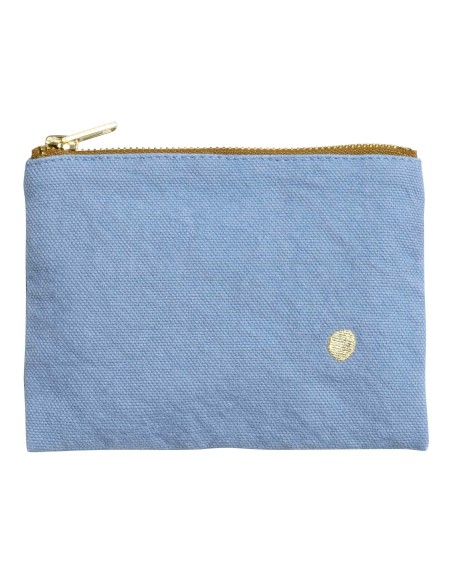 POUCH LA CERISE IONA BLUETIFUL 14x11 ORGANIC COTTON