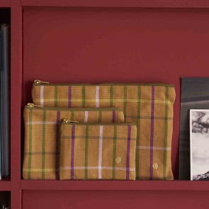 ΘΗΚΗ LA CERISE SCOTTY ΚΙΤΡΙΝΟ ΚΑΡΩ 19X14 ΑΠΟ ΟΡΓΑΝΙΚΟ... 2