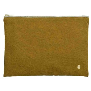 POUCH LA CERISE IONA NUTS 28X19 ORGANIC COTTON
