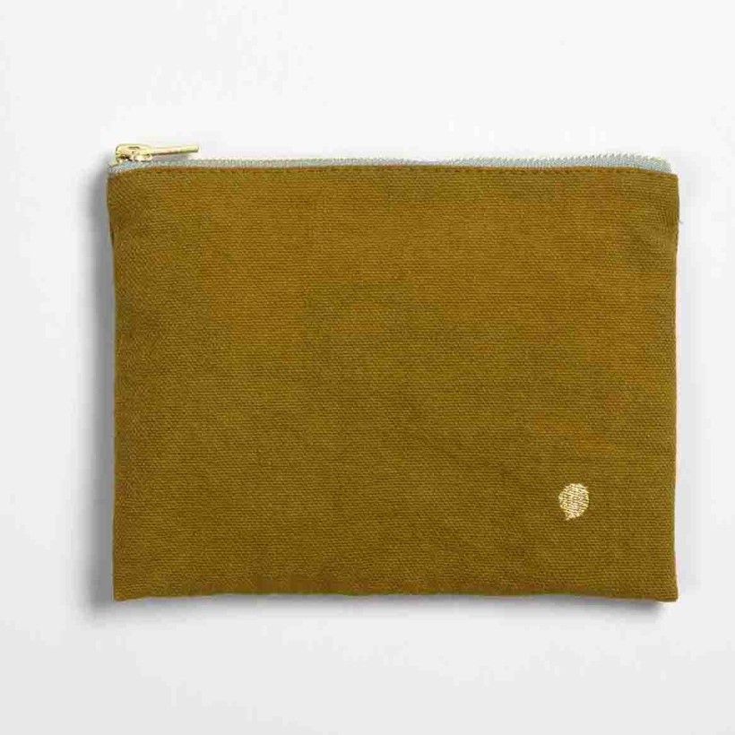 POUCH LA CERISE IONA NUTS 19x14 ORGANIC COTTON