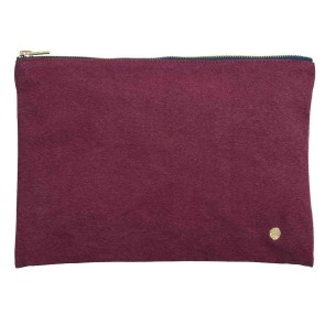 POUCH LA CERISE IONA WINE 28X19 ORGANIC COTTON