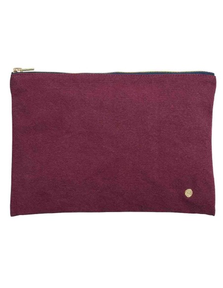 POUCH LA CERISE IONA WINE 28X19 ORGANIC COTTON