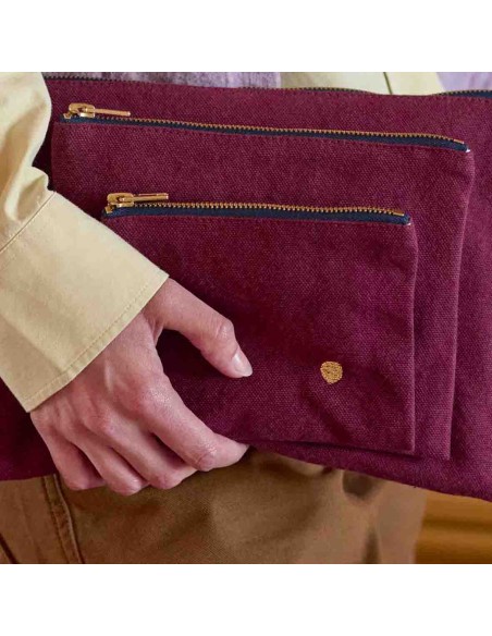 ΘΗΚΗ LA CERISE IONA ΜΠΟΡΝΤΟ 14x10,5 ΑΠΟ ΟΡΓΑΝΙΚΟ ΒΑΜΒΑΚΙ