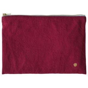 POUCH LA CERISE IONA CHERRY 28X19 ORGANIC COTTON