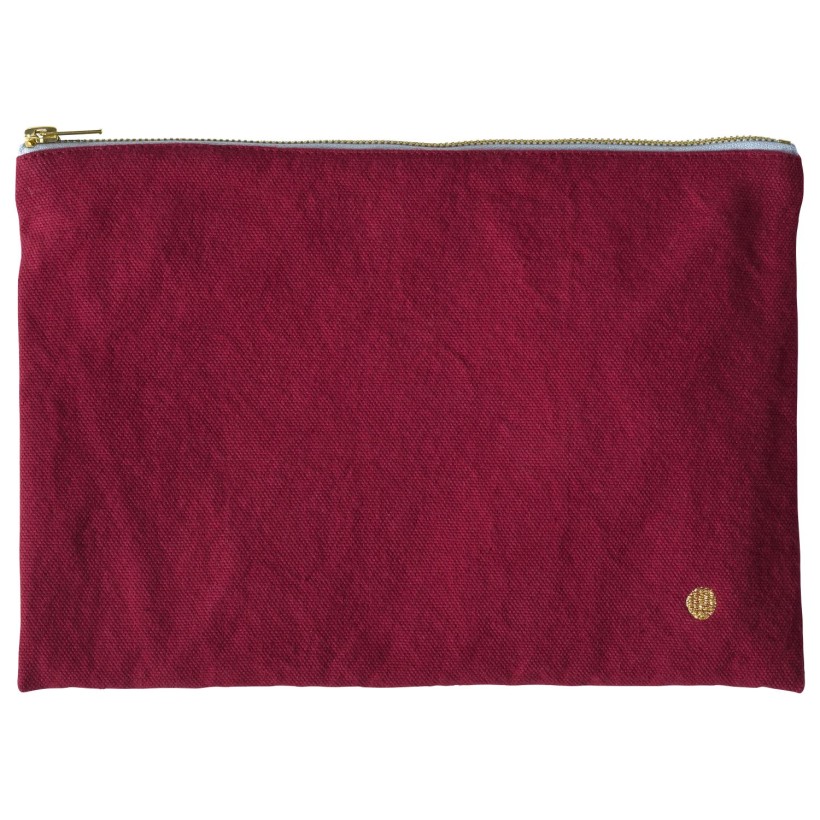 POUCH LA CERISE IONA CHERRY 28X19 ORGANIC COTTON