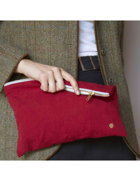 POUCH LA CERISE IONA CHERRY 28X19 ORGANIC COTTON