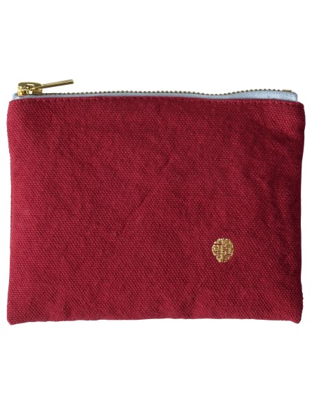 POUCH LA CERISE IONA CHERRY 14x10,5 ORGANIC COTTON