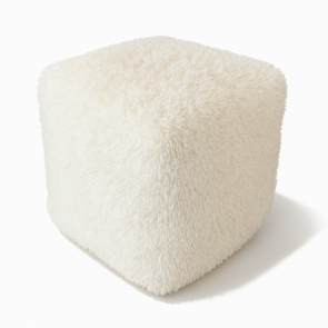 ΓΟΥΝΙΝΟ ΠΟΥΦ CORDERITO CREAM 40x40xH40