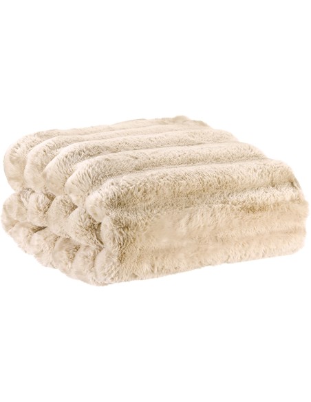 SOFA RUNNER ASTRID NATUREL 85X200 100%POLYESTER