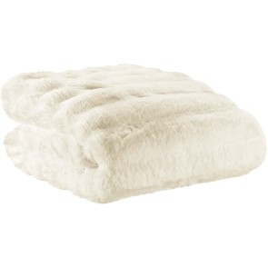 SOFA RUNNER ASTRID NEIGE 85X200 100%POLYESTER