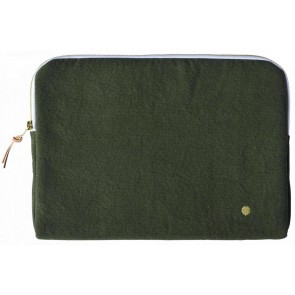 ΘΗΚΗ LAPTOP IONA ΠΡΑΣΙΝΟ 34x25 ΑΠΟ ΟΡΓΑΝΙΚΟ ΒΑΜΒΑΚΙ