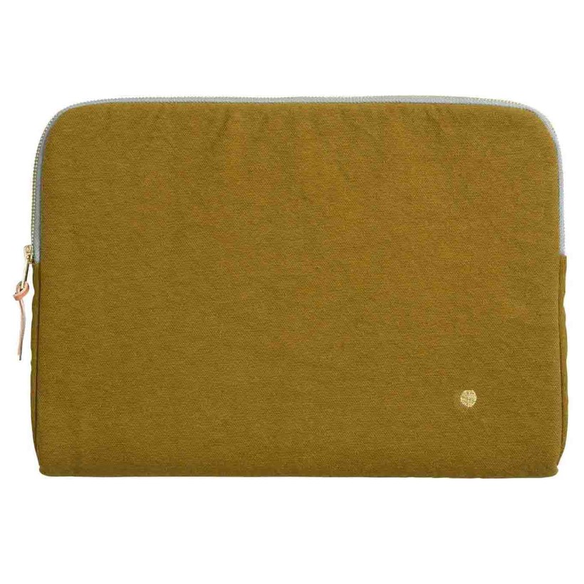 ΘΗΚΗ LAPTOP IONA ΜΟΥΣΤΑΡΔΙ 34x25 ΑΠΟ ΟΡΓΑΝΙΚΟ ΒΑΜΒΑΚΙ