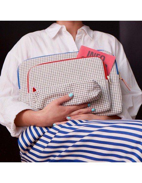 TABLET CASE STYLO ROUGE 26x19 ORGANIC COTTON