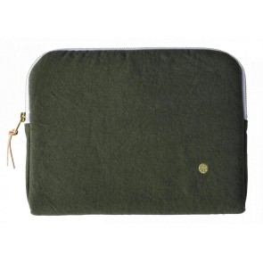TABLET CASE IONA KALE 26x19 ORGANIC COTTON