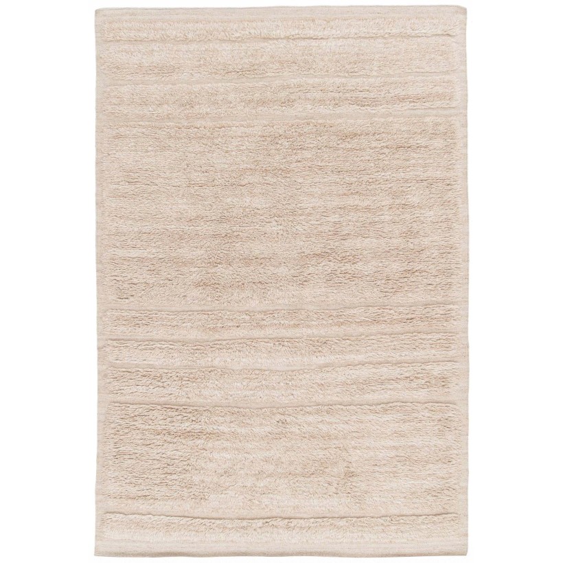 RUG VIVARAISE LOIS IVOIRE 160X230 90%LAINE 10%COTTON