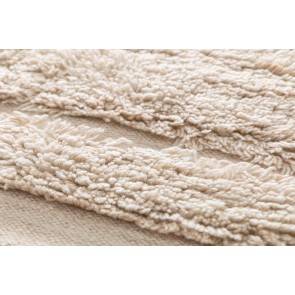 ΧΑΛΙ VIVARAISE LOIS IVOIRE 160X230 90%ΜΑΛΛΙ 10%COTTON 2