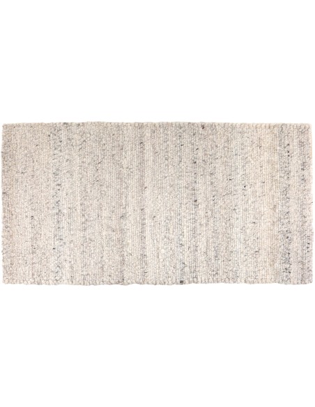 RUG VIVARAISE ALMA NEIGE 70X140 100% POLYESTER