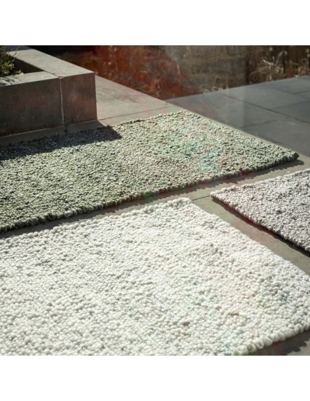 RUG VIVARAISE ALMA NEIGE 70X140 100% POLYESTER