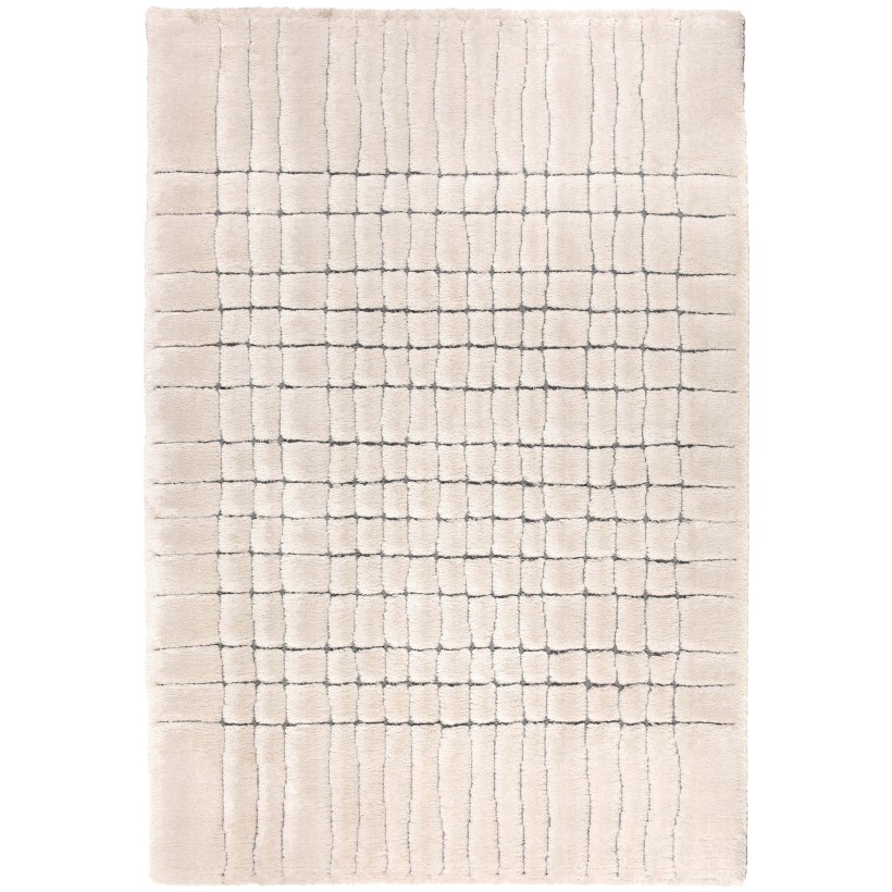 RUG VIVARAISE ANTONIO NEIGE 160X230 90%RECYCLED POLYESTER 10%POLYESTER