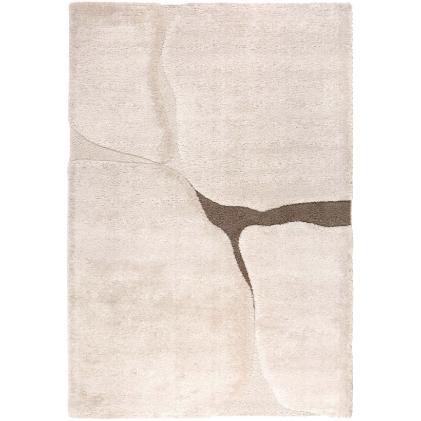 RUG VIVARAISE YAN NEIGE 200X290 90%RECYCLED POLYESTER 10%POLYESTER