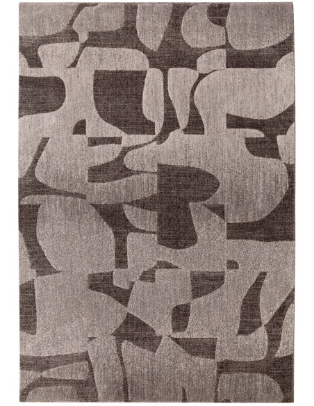 ΧΑΛΙ VIVARAISE KIARA CARBONE 160X230 100%ΑΝΑΚΥΚΛΩΜΕΝΟ ΠΟΛΥΕΣΤΕΡ