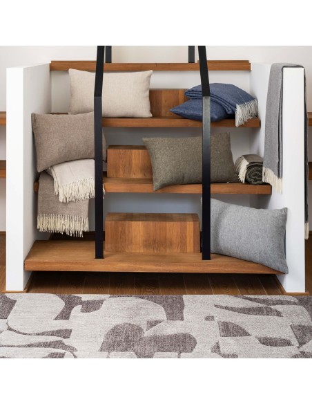 ΧΑΛΙ VIVARAISE KIARA CARBONE 160X230 100%ΑΝΑΚΥΚΛΩΜΕΝΟ ΠΟΛΥΕΣΤΕΡ