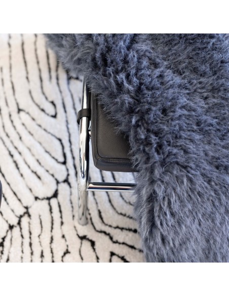 ΡΙΧΤΑΡΙ VIVARAISE BETANI ARDOISE 130x160 100% ΣΥΝΘΕΤΙΚΟ