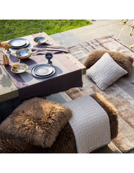 CUSHION VIVARAISE BETANI ACAJOU 40X65 100% POLYESTER