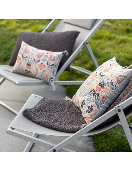 THROW VIVARAISE TANA CAFE 140X200 100% COTTON