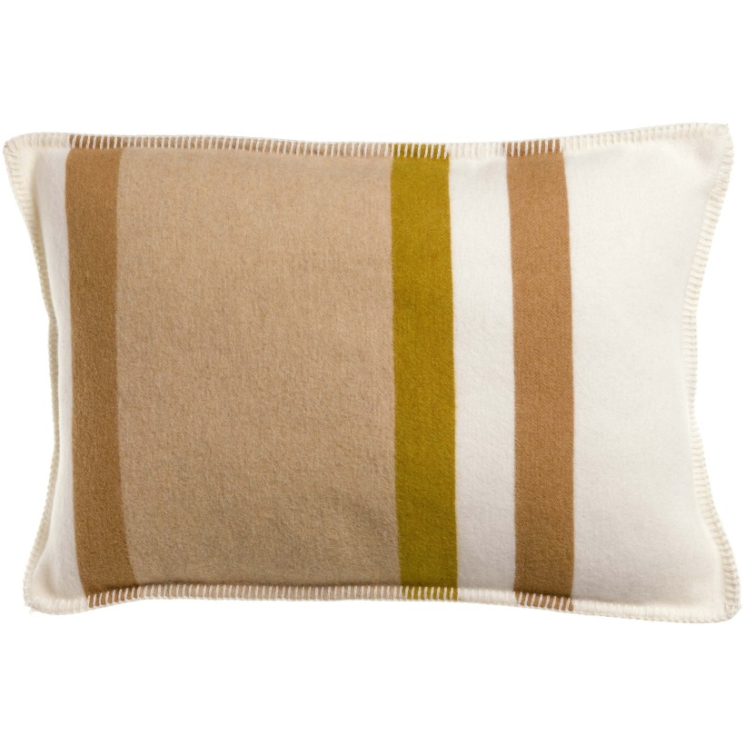 CUSHION VIVARAISE GIOIA IVOIRE 40X65 18%WOOL 42%ACRYLIQUE 30%POLYESTER 10%COTTON