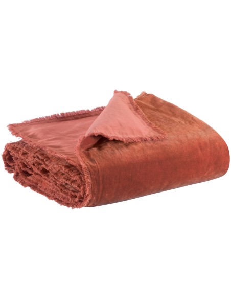 SOFA RUNNER VIVARAISE FARA SIENNE 85×200 100% VELVET COTTON