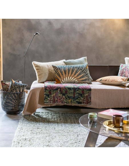 THROW VIVARAISE EMILIO CUIVRE 130x200 100% COTTON