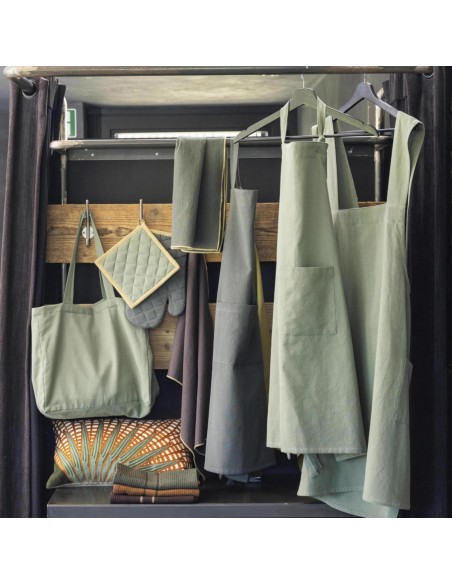 ΠΟΔΙΑ ΚΟΥΖΙΝΑΣ WINKLER ADA MATCHA 72x85 100% ΒΑΜΒΑΚΙ