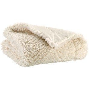 BLANKET VIVARAISE NOAM NEIGE 140X180 100%POLYESTER