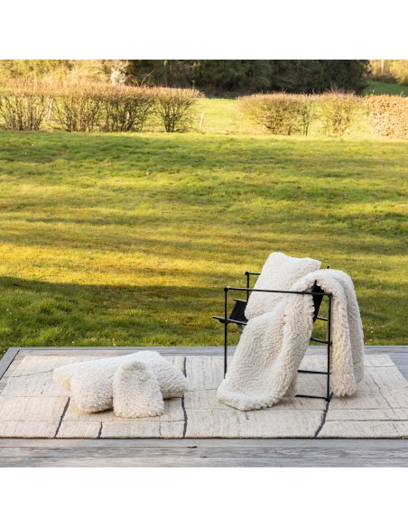 ΜΑΞΙΛΑΡΙ VIVARAISE NOAM NEIGE 40X65 100%ΠΟΛΥΕΣΤΕΡ