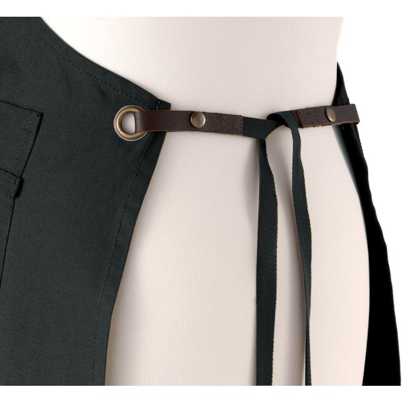 KITCHEN APRON LEO NOIR 70X90 100%...