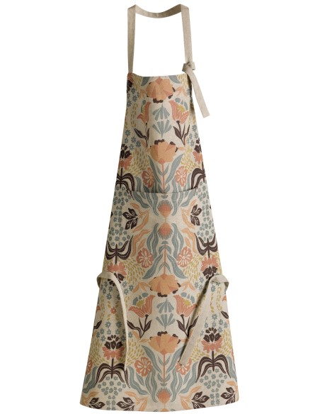 KITCHEN APRON WINKLER YOURI MULTI 72X85 100% RECYCLED COTTON